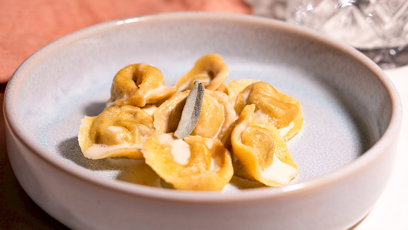 Tortellini mit Pilzfüllung