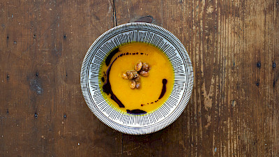Kürbiscremesuppe