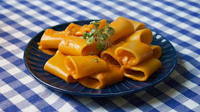 Cremige Tomatenpasta alla Vodka